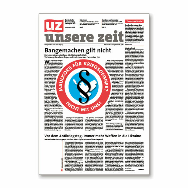 UZ Jahresabo Print Förder [ Zahlweise Jährlich ]